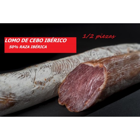 Lomo de Cebo Ibérico 50%raza Ibérica